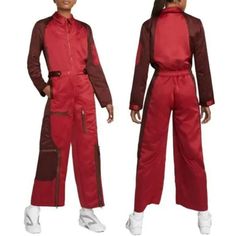 Brand New With Tags. Smoke Free Home. Nike Air Jordan Engineered Jump Suit Style Code: Dm5288 690 Size: Small - Pit To Pit: 16" - Shoulder To Bottom: 56" Color: Burgundy/Maroon We Will Have Your Shoes Packed And Boxed Carefully And Shipped Out Within 1 Business Day (Often The Same Day). We Pride Ourselves On Extremely Fast Shipping! Red Nike Jumpsuit, Women's Flight Suits, Maroon Jumpsuits, Burgundy Jumpsuit, Air Jordans Women, Flight Suit, Suit Jumpsuit, Womens Air Jordans, Jordans Women