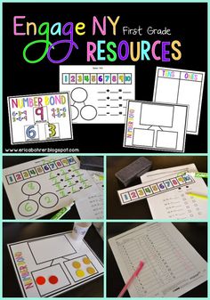 engage ny's first grade resources for numbers and shapes