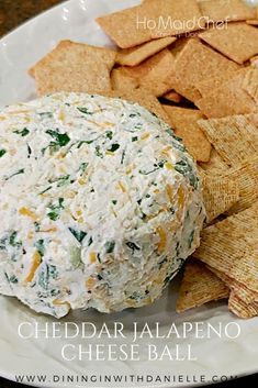 Cheddar Jalapeno Cheese Ball Balsamic Cabbage, Jalapeno Cheeseball Recipes, Jalapeno Cream Cheese Dip, Cheddar Cheese Ball, Cream Cheese Ball, Cilantro Recipes