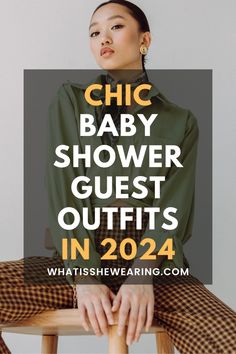 Need help figuring out what to wear to a baby shower as a guest? This post lays out 7 trendy baby shower guest outfits that will have you looking fab for every season—fall, spring, summer, and winter. These looks offer the perfect mix of casual chic and modern elegance. Whether you’re attending a baby shower brunch or a formal lunch, there’s an outfit here for you! Best of all, you can recreate each look using pieces from your own closet—so easy! Dive into trendy, casual outfits and find your new go-to looks for the next shower. Baby shower guest outfit inspiration has never been easier! Baby Shower Outfit For Guest Fall Jeans, Outdoor Baby Shower Outfit Guest, Wedding Guest Outfit Fall Casual, Baby Shower Outfit For Guest Fall Casual, Fall Shower Outfit For Guest, Winter Baby Shower Outfit Guest, What To Wear To A Gender Reveal Party, Casual Lunch Outfit Spring, Bridal Shower Guest Outfit Fall