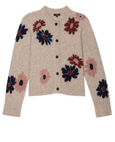 Indulge in pure comfort and style with the Rails Millie Cardigan! This mauve meadow soft sweater features a delicate floral pattern, adding a touch of femininity to your wardrobe. Stay cozy and chic with this must-have piece. Color: Meadow MauveMaterial: 20% Wool | 30% Acrylic | 20% Polyester | 27% Nylon | 3% Spandex Bridal Shower Outfit, Wardrobe Classic, Cardigan Knit, Floral Cardigan, Dressy Dresses, Mother Denim, Soft Sweater, Maxi Dresses Casual, Denim Flares