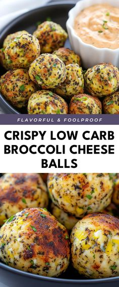 Image for Crispy Low Carb Broccoli Cheese Balls Broccoli Cheese Balls, Low Carb Broccoli, Cheese Ball Recipes, Broccoli Cheese, Cheese Balls, Broccoli And Cheese, Cheese Ball, Guilt Free, Yummy Snacks