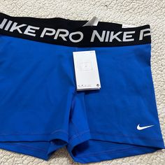 Nike Pro Shorts New Large Women Compression Shorts White Nike Pros, Blue Nike Pros, Volleyball Spandex, Black Nike Pros, Nike Shorts Women, Navy Blue Nike, Nike Spandex, Nike Pro Spandex, Nike Tempo