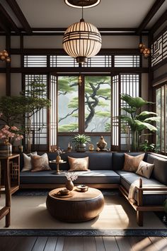 Modern Orientalism, Japanese Interior Design Traditional, Chinese Farmhouse, Chinese House Design, Japandi Ideas, Modern Chinese Home, Asian Style Living Room, Home Architecture Styles