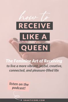 Art Of Receiving, The Art Of Receiving, Feminine Receiving Energy, Books About Femininity, Receiving Love, Divine Feminine Goddess, Feminine Strength, Divine Feminine Spirituality, Secret Relationship