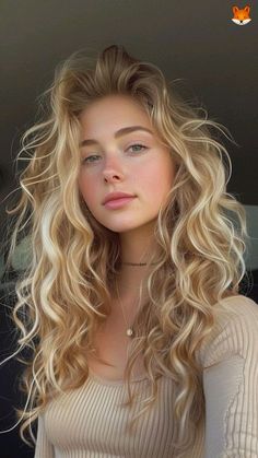 Taming 7, Rambut Brunette, Blonde Curly Hair, Spring Hair Color, Hair Color Trends, Hair Transformation, Big Hair