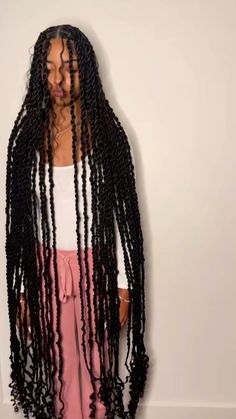 Thigh Length Island Twist, Jumbo Faux Locs Long, Jumbo Island Twist, Long Knowles’s Braids, Long Goddess Locs Black Women, Jumbo Faux Locs With Marley Hair, Hair Tea, Black Kids Braids Hairstyles, Braided Hairstyles For Black Women Cornrows