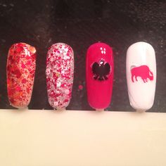 Nail Decals by #Gridlock Lacquer! #PolishFalcon #Buffalo #Dyngus Day #NadZdrowie Dyngus Day, Nail Decals, Makeup Nails, Computer Mouse, Buffalo, Nail Polish, Nails, Makeup, Make Up