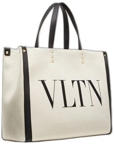 Printed Canvas Tote Bag, Canvas Tote Bag, Valentino Garavani, Canvas Tote, Canvas Prints, Tote Bag, Canvas