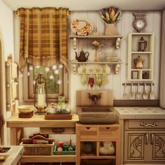 Sims House Ideas Cottagecore, Sims 4 Cottage Living Animals, Green House Apartment, Cute Sims 4 Houses Interior, Sims House Aesthetic, Sims 4 Cottage House Interior, Sims 4 House Aesthetic, Sims 4 Aesthetic Room