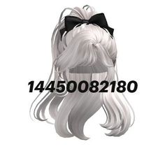 an image of a white dog with long hair and bow tie on it's head