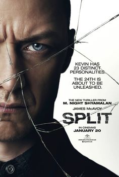 Split James Mcavoy Split, M.night Shyamalan, Split Movie, Betty Buckley, Film Thriller, The Splits, Kevin James, Mark Ronson