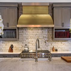 Fobest Custom Brass Range Hood FSS-189 - Fobest Appliance Gold Range Hood, Outdoor Refrigerator Cabinet, Stainless Steel Kitchen Hood, Brass Range Hood, Stainless Steel Hood Vent, Metal Range Hood, Chimney Range Hood, Oven Hood, Steel Range Hood