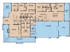 the first floor plan for this house shows the living room and dining area, as well as