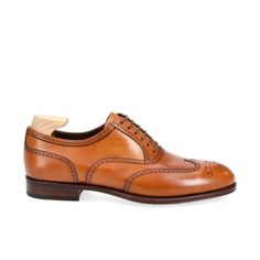 WINGTIP OXFORDS IN TAN VEGANO Timeless Oxfords With Rubber Sole For Galas, Timeless Round Toe Oxford For Derby, Timeless Semi-formal Oxford Shoes With Round Toe, Oxford Dress Shoes With Rubber Sole And Almond Toe, Timeless Semi-formal Oxford With Round Toe, Almond Toe Oxfords For Galas, Almond Toe Dress Shoes With Rubber Sole, Wingtip Oxfords With Textured Sole For Galas, Semi-formal Oxfords With Rubber Sole And Round Toe