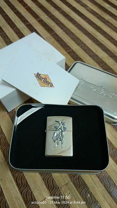 Zippo extremely rare Marlboro silver plate May 23, Silver Plate, Original Box, Beauty Book, Etsy Accessories, Limited Edition, Bathing Beauties, Accessory Gift, Gift Card