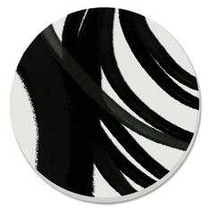 Thirstystone "Swipes" 1 Pack Black & White Round Single Absorbent Stone Coaster with Protective Cork Backing. Manufactured in the USA of absorbent stone to absorb excess condensation from beverages. Cork backing protects your surfaces from scratches and stains. Features a smooth edge giving it that classic appearance. Coaster measures 4 diameter allowing for a larger glass or cup to be placed on them. This Single Coaster fits perfectly in a plant or basket to be given to friends and family. Give Serveware Entertaining, Pottery Glazes, Tile Coasters, Stone Coasters, Smooth Edges, Serveware, Cork, Coasters, Black White