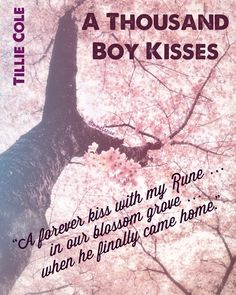 a book cover with an image of a tree and the words, a thousand boy kisses