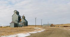 an old grain silo in the middle of nowhere by luke vandermeer for stockstations