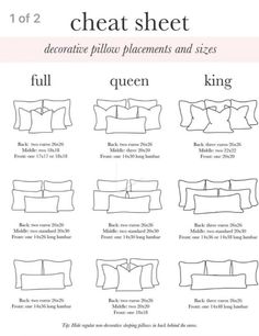 the instructions for how to make a pillow