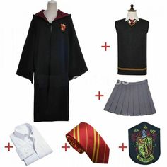 harry potter school uniform and accessories