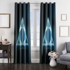 auror harry potter window curtains Auror Harry Potter, Harry Potter Window, Harry Potter Bedroom, Bedroom Curtain, Shade Cloth, Dust Collection, Sound Insulation, Flame Retardant, Curtains Bedroom