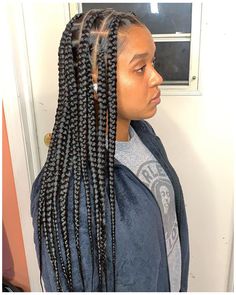 Box Braids Medium Length, Brown Box Braids, Box Braids Tutorial, Colored Box Braids, Knotless Box Braids, Medium Box Braids, Short Box Braids