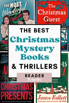 As the holiday season draws nearer, I wanted to share some of the best holiday mystery books from recent years! This holiday book list features Christmas mystery novels, holiday thrillers, and more for some exciting holiday reading inspiration.