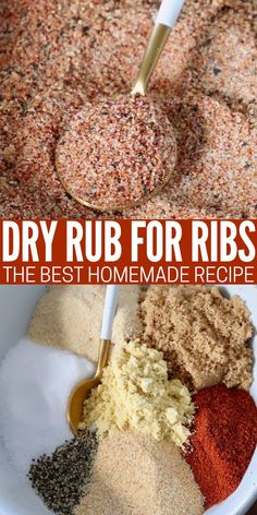 dry rub for ribs is the best homemade recipe