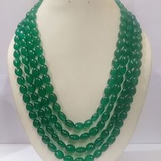 Precious Emerald Necklace Natural Zambian Emerald's | Etsy Handmade Oval Beads For Gifts, Wedding Necklaces, Oval Beads, Zambian Emerald, Emerald Necklace, Emerald Jewelry, Green Necklace, Beads Necklace, Wedding Necklace