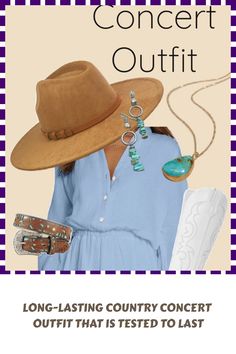 [PaidLink] A Country Concert Outfit Idea For 35  #countryconcertoutfitideas Outfit Idea, Concert Outfit, Outfit Ideas, Concert