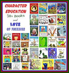 children's books with the title character education and lots of freebies