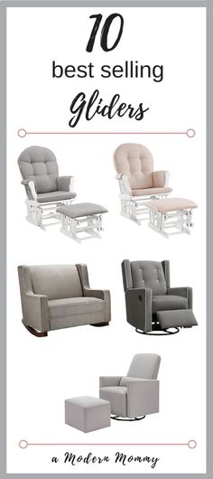 the top ten best selling gliders for modern mommy's daydream furniture