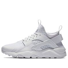 Nike Air Huarache Run Ultra 'Triple White' 819685-101 (SNKR/Retro/Unisex/Wallace) Huarache Run, Nike Air Huarache, Air Huarache, Stylish Sneakers, Perfect Pair, Nike Air, Running, Nike, Sneakers