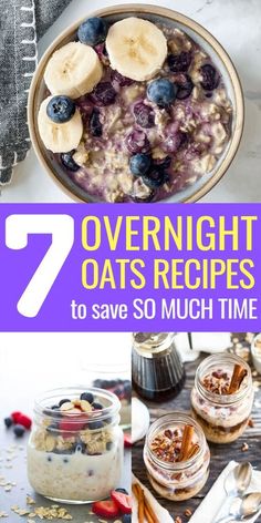 overnight oatmeal recipes to save so much time