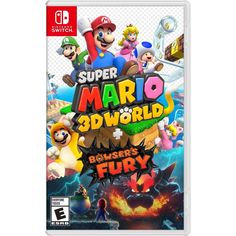 super mario 3d world on the nintendo wii is shown in this advertisement for an upcoming game