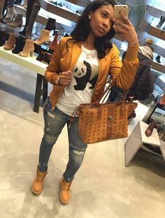 Trendy Outfit Ideas, Traje Casual, Timberlands, Trendy Outfit, Amazing Outfits, Dope Outfits