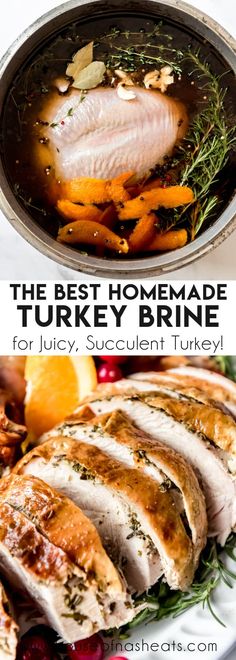 the best homemade turkey brine for juicy, succulent turkey