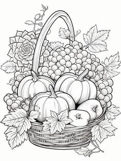 Indulge in Fall Coloring Pages - Creative Bliss Fall Color Sheets, Fall Coloring Pages For Adults, Process Emotions, Fall Coloring, Pumpkin Coloring Pages, Adult Coloring Designs, Fall Coloring Pages, Acrylic Painting For Beginners