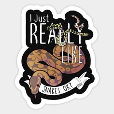 The perfect gift for snake lovers! This cute pet tee features a ball python, jungle carpet python, and hognose snake. This design makes a great gift for reptile lovers, snake moms and dads, friends, and family. -- Choose from our vast selection of stickers to match with your favorite design to make the perfect customized sticker/decal. Perfect to put on water bottles, laptops, hard hats, and car windows. Everything from favorite TV show stickers to funny stickers. For men, women, boys, and girls. Carpet Python, Hognose Snake, Snake Lovers, Paper Background Design, Python Snake, Cute Pet