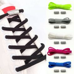 Feature: * Length: about100cm/39.37in * Diameter: 0.4cm/0.15in * Material: High quality metal buckle * Scope: Sports, mountaineering, travel. * Designed for anti loose motion shoe shoee with different colors. The package includes:(Opp bag packing) Laces 2 (1 pair) and 2 Lace Metal Silver Buckle, (shoes not included !!) Payment We accept PayPal only. We only ship item to your PayPal verified address. Please make payment asap, then we can arrange shipment for you asap. Shipping Delivery time depen No Tie Shoelaces, No Tie Laces, Elastic Shoe Laces, Lace Flats, Bag Packing, Trainers Shoes, Tie Shoelaces, Lace Sneakers, Shoe Repair