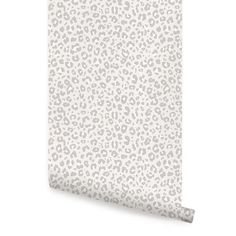 a white and grey leopard print wallpaper