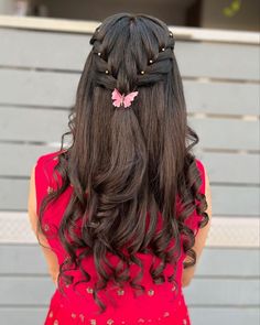 Down Hairstyles For Long Hair, Choli Dress, Open Hairstyles, Goddess Hairstyles, Hair Tips Video, Wedding Collection, Hair Tips, Inner Beauty