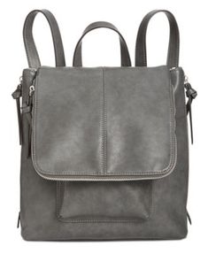 I.N.C. Elliah Convertible Backpack, Created for Macy's | macys.com Medium Backpack, Convertible Backpack, Leather Conditioner, Purse Accessories, Backpack Straps, Small Handbags, Backpack Purse, Inc International Concepts, Womens Backpack