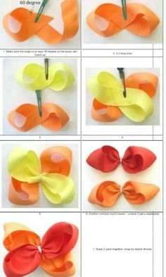 how to make an origami butterfly with paper and scissors, step by step