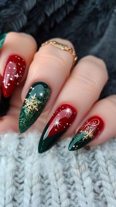 Fake Nails Designs, Nails Easy, 50 Christmas