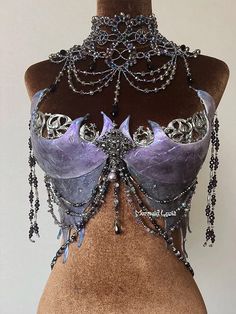 Corset Bra Top, Mermaid Corset, Resin Mermaid, Top Cosplay, Corset Fashion, Corset Bra, Fairytale Dress, Fantasy Dress, Really Cute Outfits