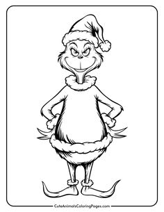 the cat in the hat coloring page for kids and adults to color on their own