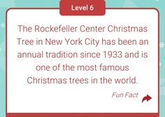 the rockefeller center christmas tree in new york has been an annual tradition since 1933 and is one of the most famous christmas trees in the world