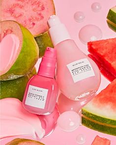 Watermelon Glow Niacinamide Dew Drops, Niacinamide Dew Drops, Watermelon Glow, Girly Vibes, Face Brightening, Brightening Eye Cream, Sephora Haul, Aesthetic Skincare, Products Photography